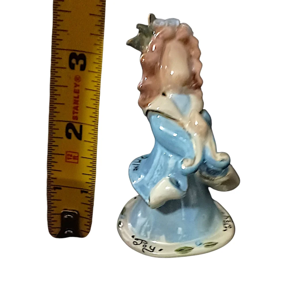 Blue Sky Clayworks Angel Ornament Joy‎ Heather Goldminc Christmas Blue Ceramic